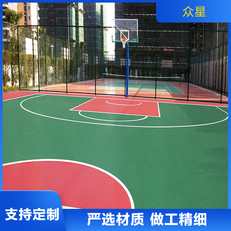 陇南市篮球场硅PU篮球场硅PU - 厂家